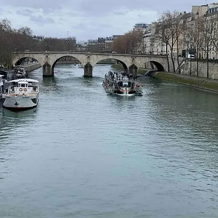 Ile Saint Louis-studio Lejlighed
